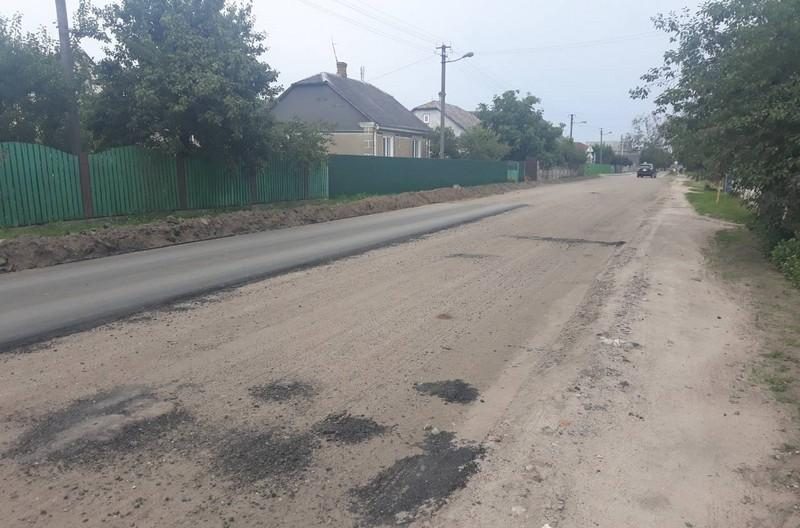 Как заасфальтировали улицу Гагарина в июле 2018 года на самом деле
