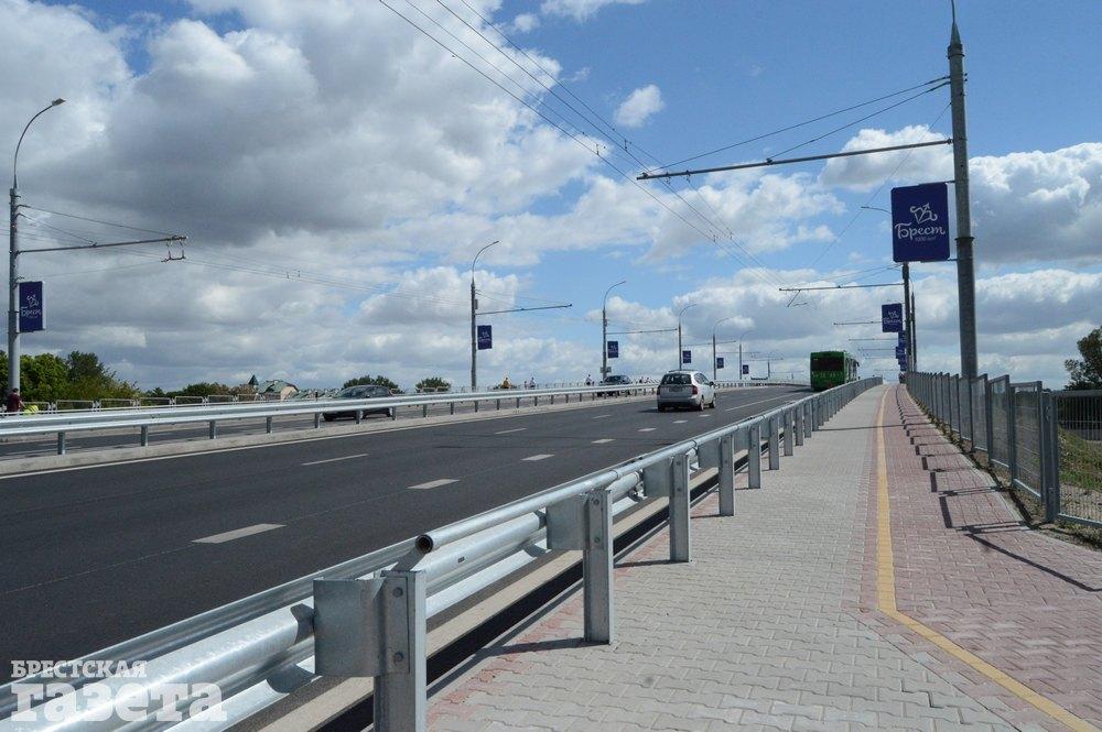 Открытие Кобринского путепровода в Бресте в июле 2019 года