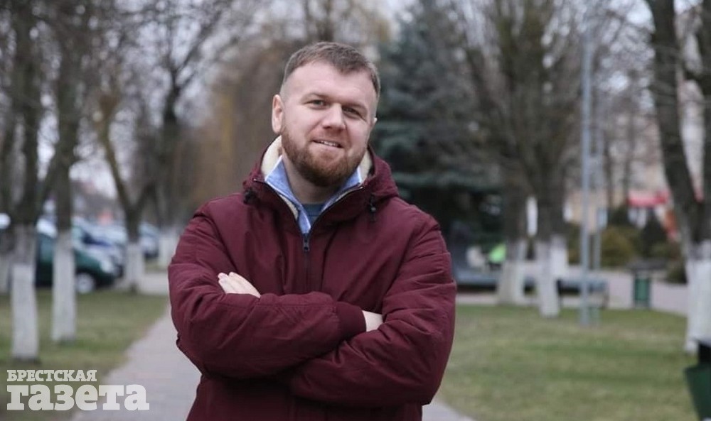 Александр Позняк в Ганцевичах.