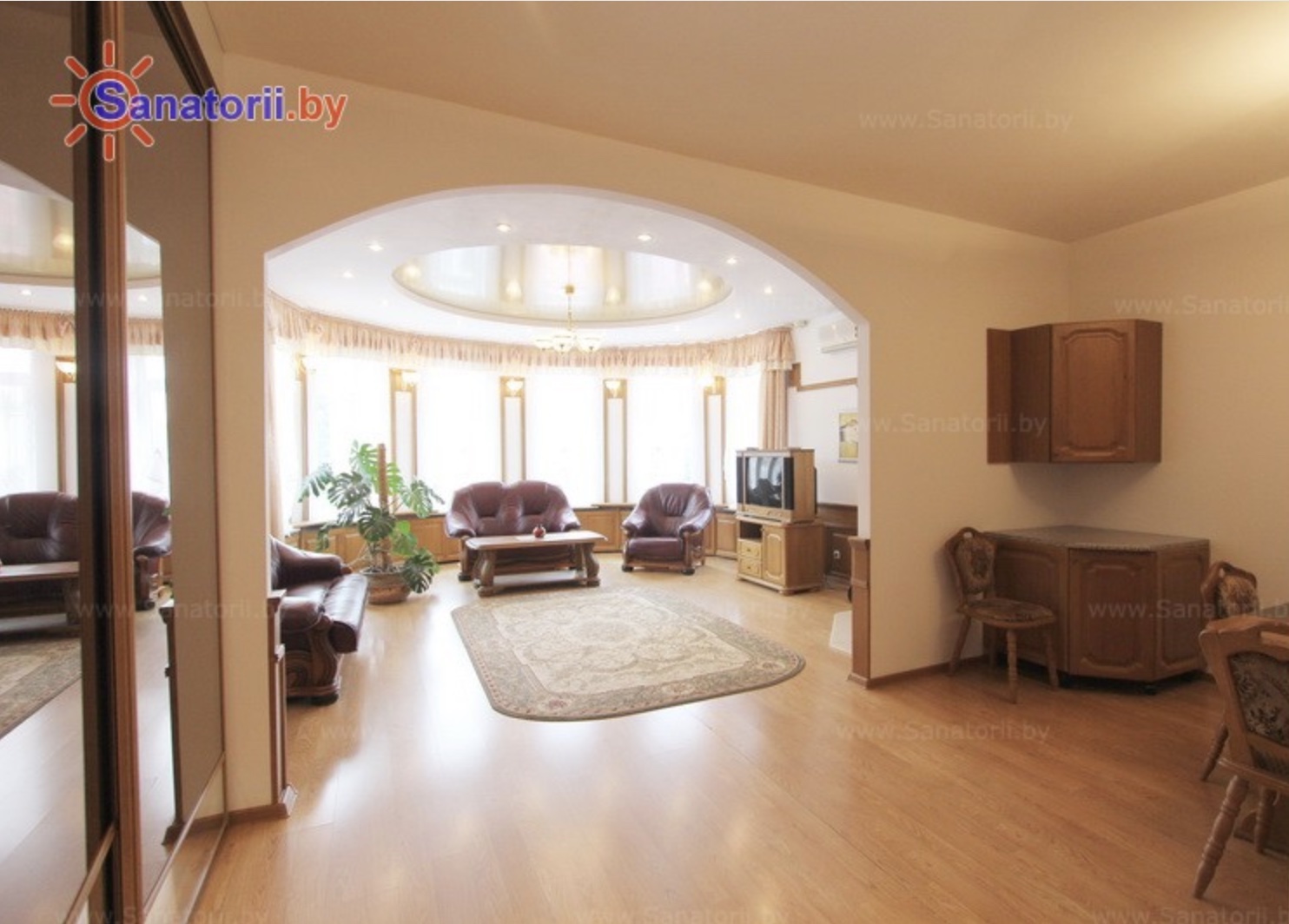 Самый дорогой номер в санатории «Магистральный». Фото: sanatorii.by.