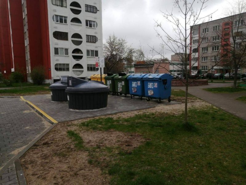 В Бресте следят за мусором через видеонаблюдение