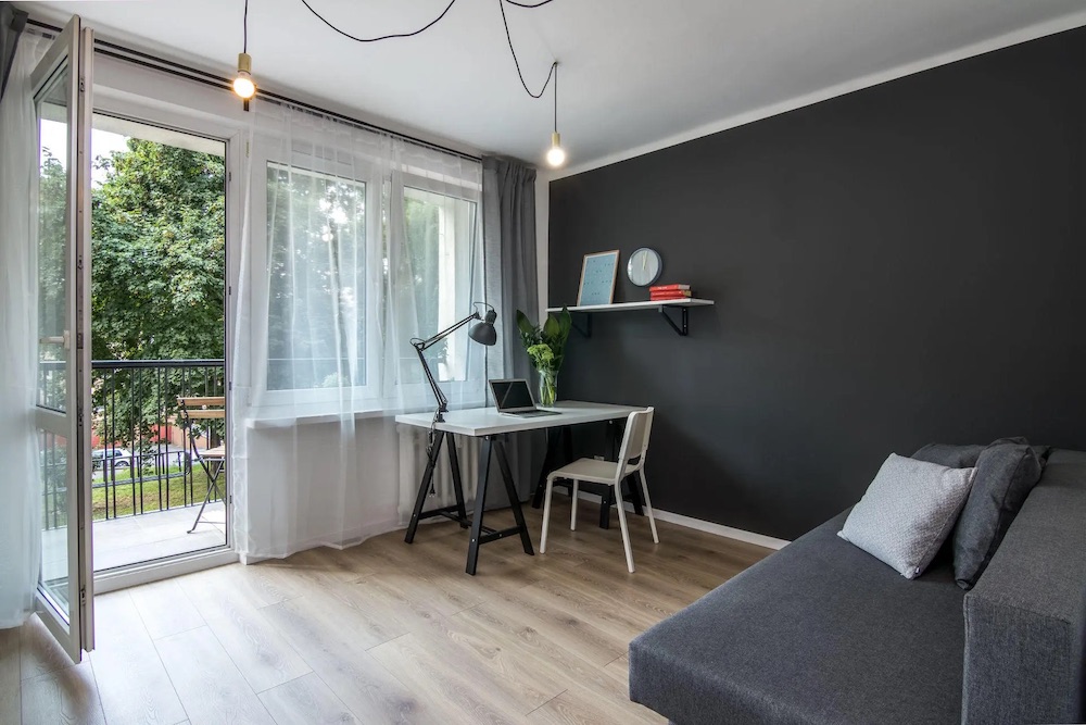 Иллюстративное фото квартиры в Варшаве.