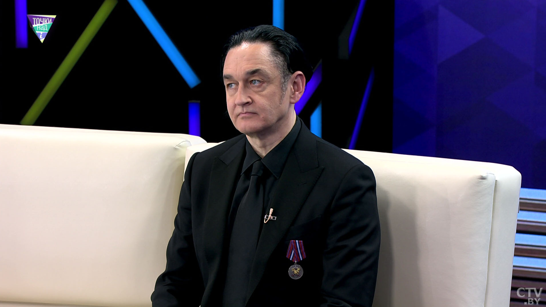 Олег Орлов, художник, лидер группы член Либерально-демократической партии Беларуси. Фото: СТВ.