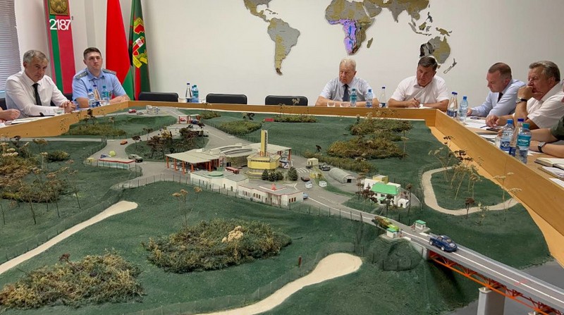 Макет пункта пропуска «Брест» 