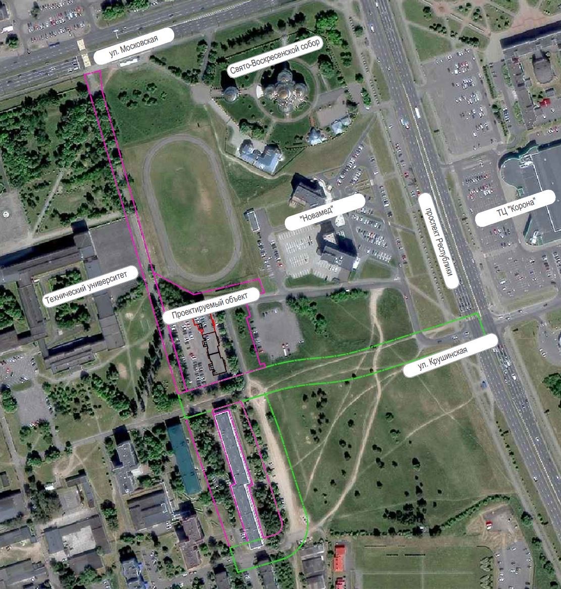 План арендного дома для педагогов в Бресте.