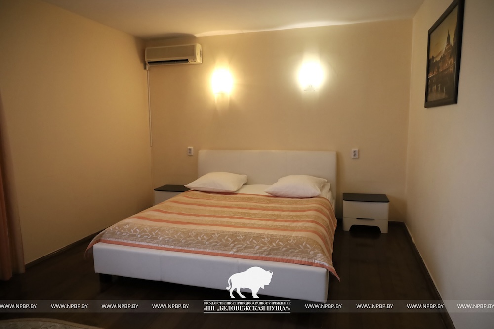 Один из номеров в гостинице №2 в агрогородке Каменюки.