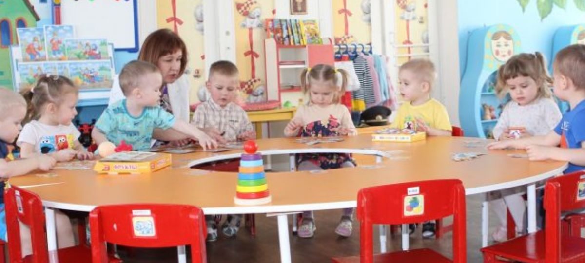 Детский сад, Белоозерск, дети