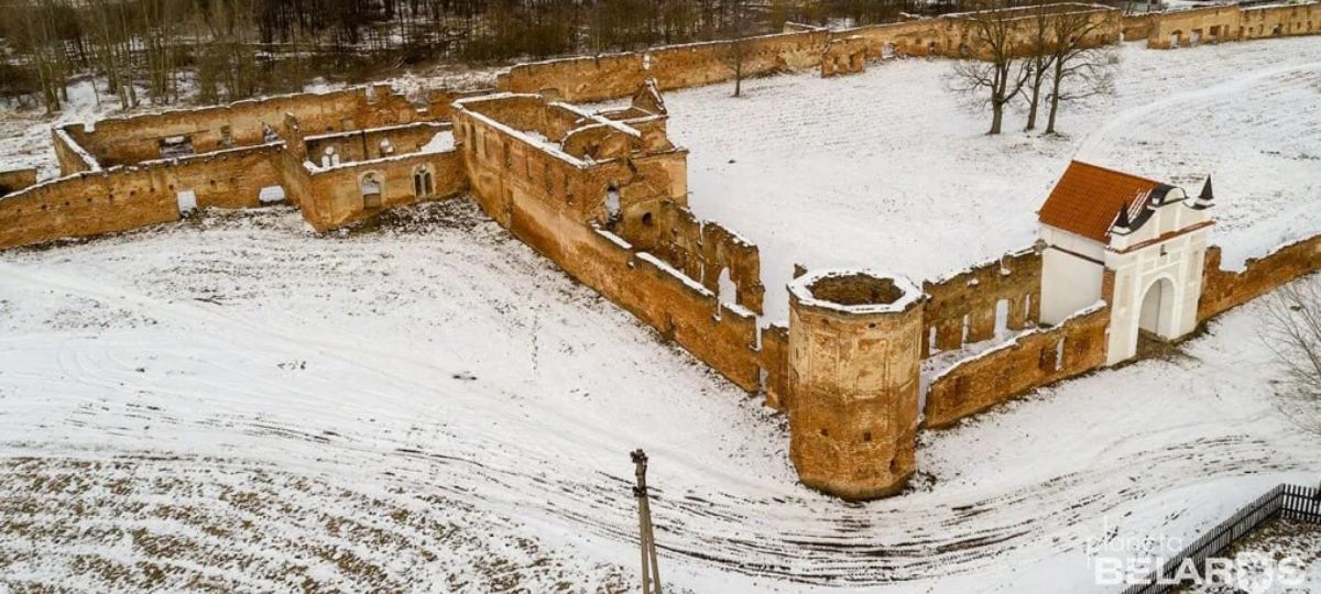 Береза, руины монастыря картезианок