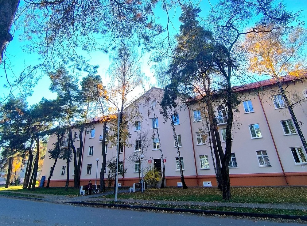 Дом №9 на улице Рокоссовского в Бресте после капитального ремонта. Фото: КУП «Брестгорремстройтрест»