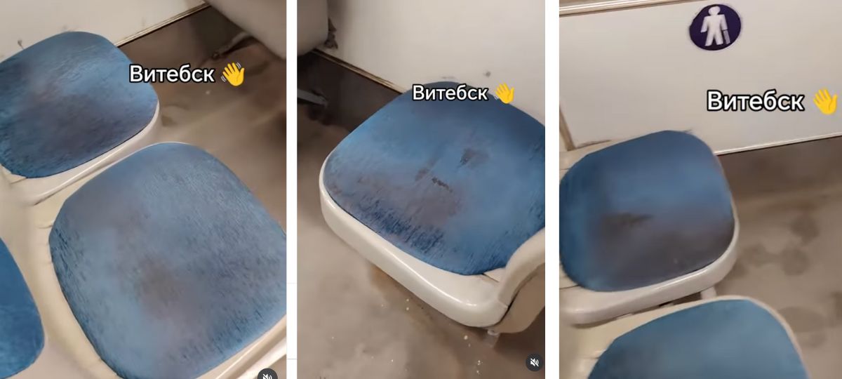 Витебск, сидения, троллейбус