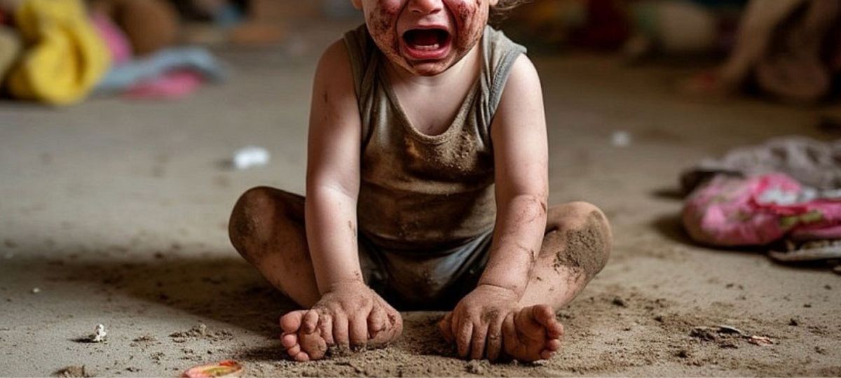 ребенок, слезы, плач