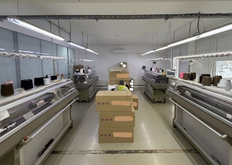 Помещение брестской компании, которая шьет премиум-одежду. Фото: КГК