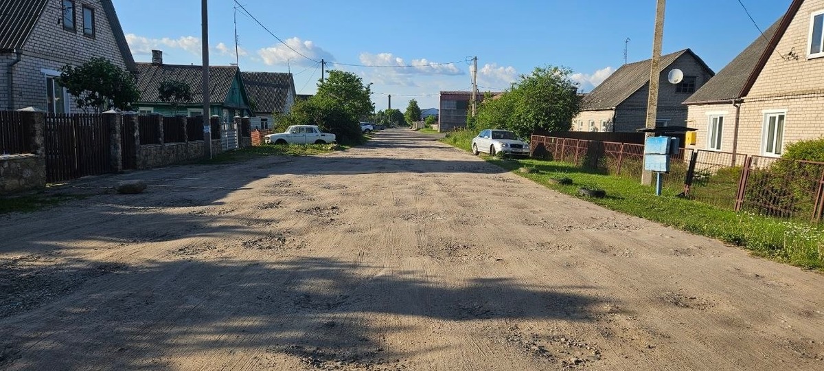 Улица Промысловая в Молодечно